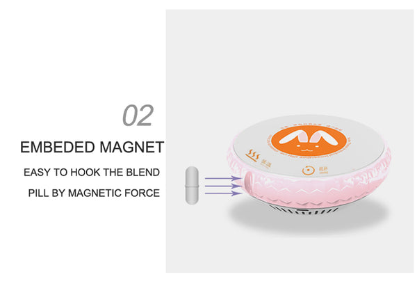 Smart Coffee Warmer, Cup Heating Plate, One Key Constant Temperature, Stir, Non-Slip Silicone Base, Suitable for Glasses, Cans, Etc