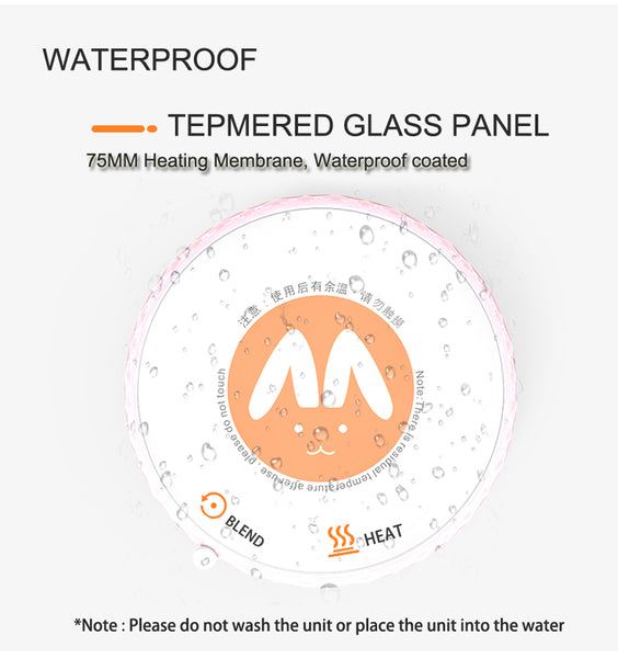 Smart Coffee Warmer, Cup Heating Plate, One Key Constant Temperature, Stir, Non-Slip Silicone Base, Suitable for Glasses, Cans, Etc